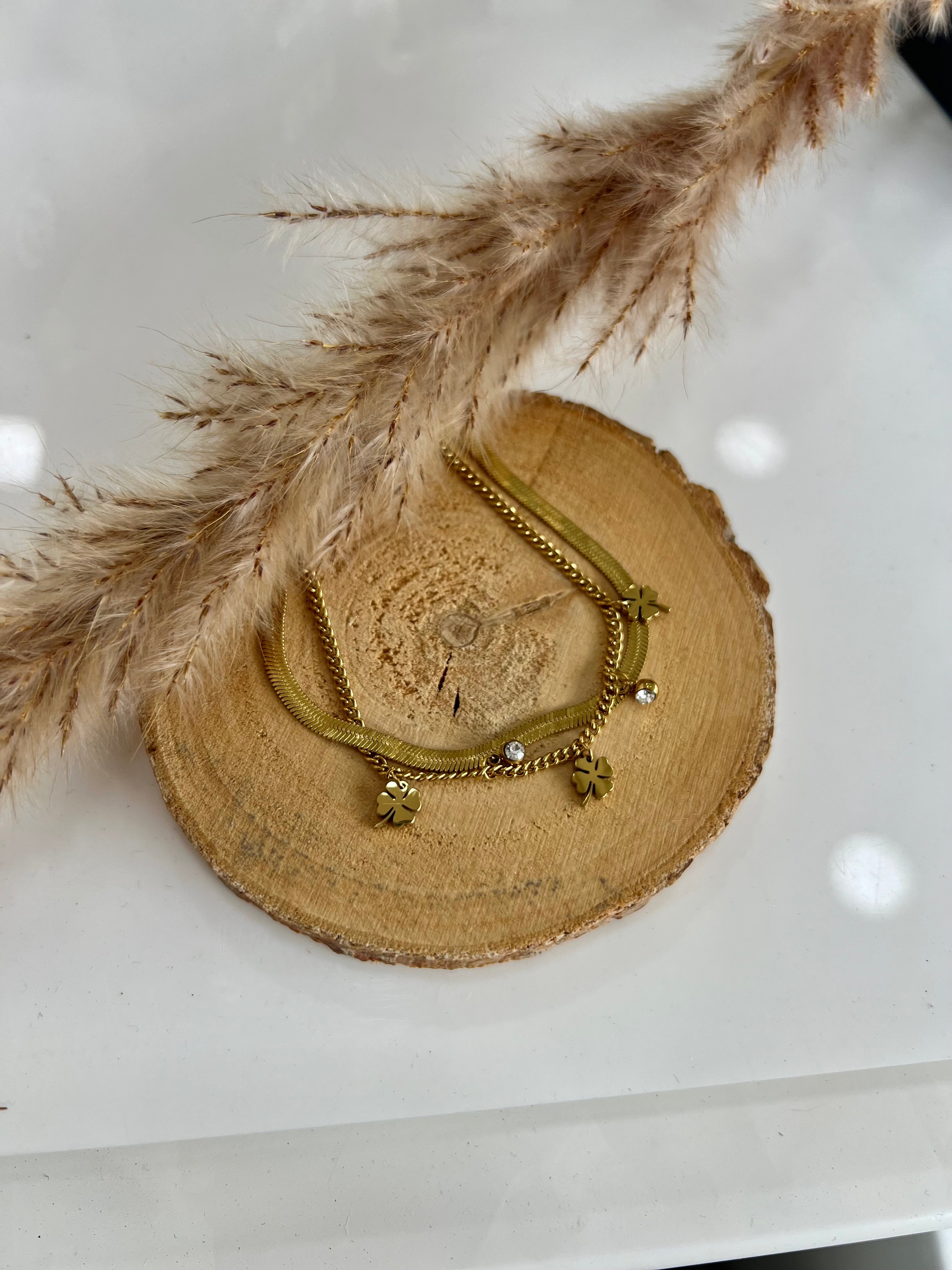 Pulseira trevo